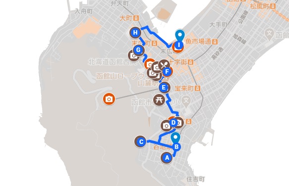 散策コースを使う