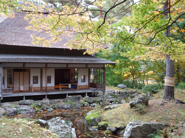 見晴公園（旧岩船氏庭園：香雪園）