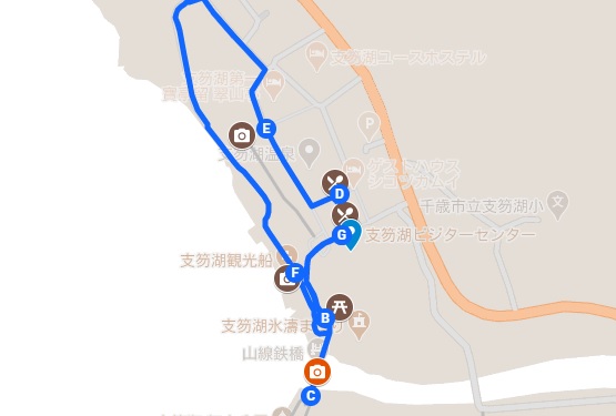 散策コースを使う