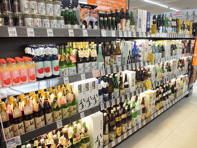 日本酒コーナー