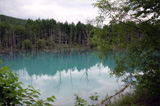 青い池